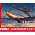 Airfix P-51D Mustang vs Bf109F-4 Dogfight Double
