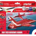 Airfix Starter Set - Red Arrows Hawk
